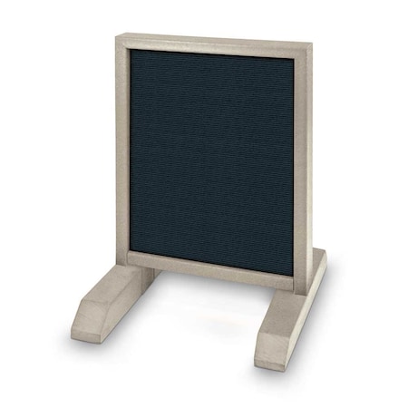 United Visual Products Sliding Door Indoor Enclosed Corkboard, 6 UV9026ACS-GOLD-KEYLIME
